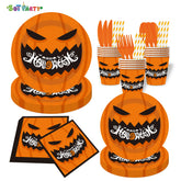 Halloween Disposable Tableware Set