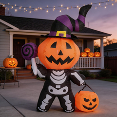 Halloween Scary Light-Up Inflatable Decor