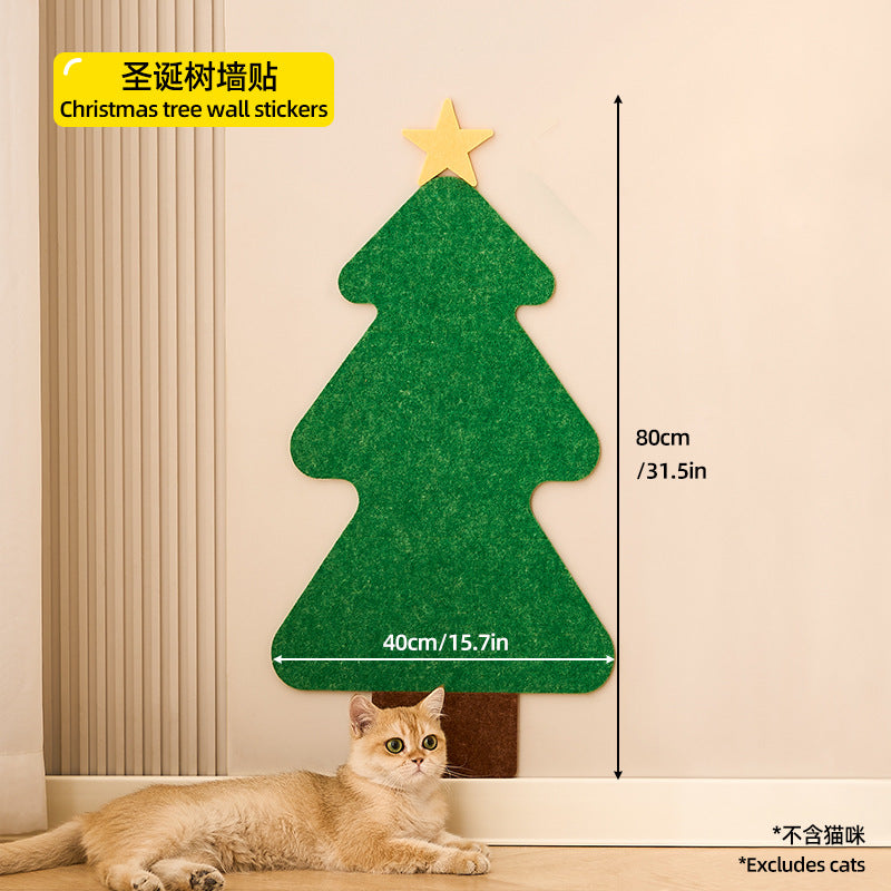 Christmas Tree Cat Scratcher