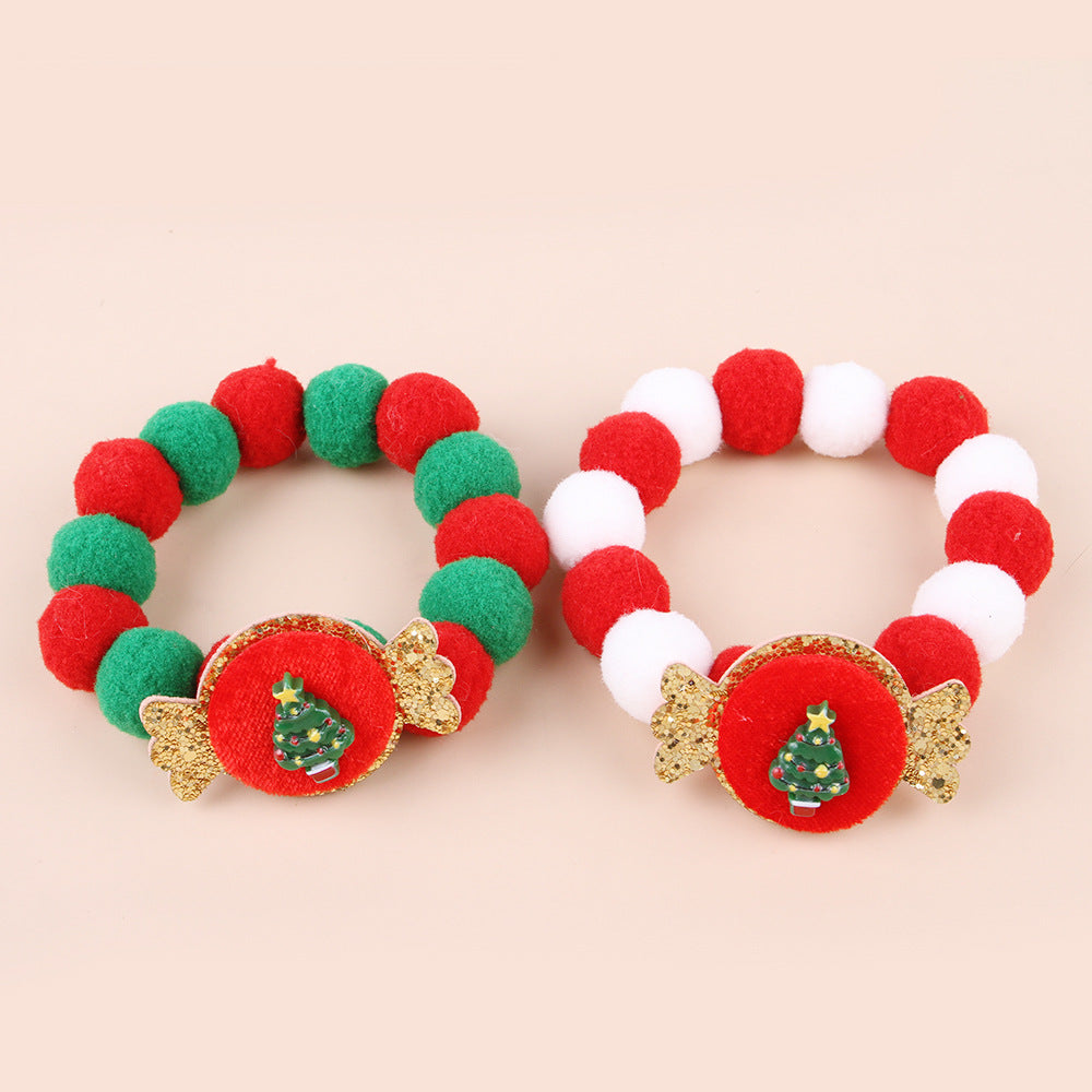 Christmas Wreath Pet Collar