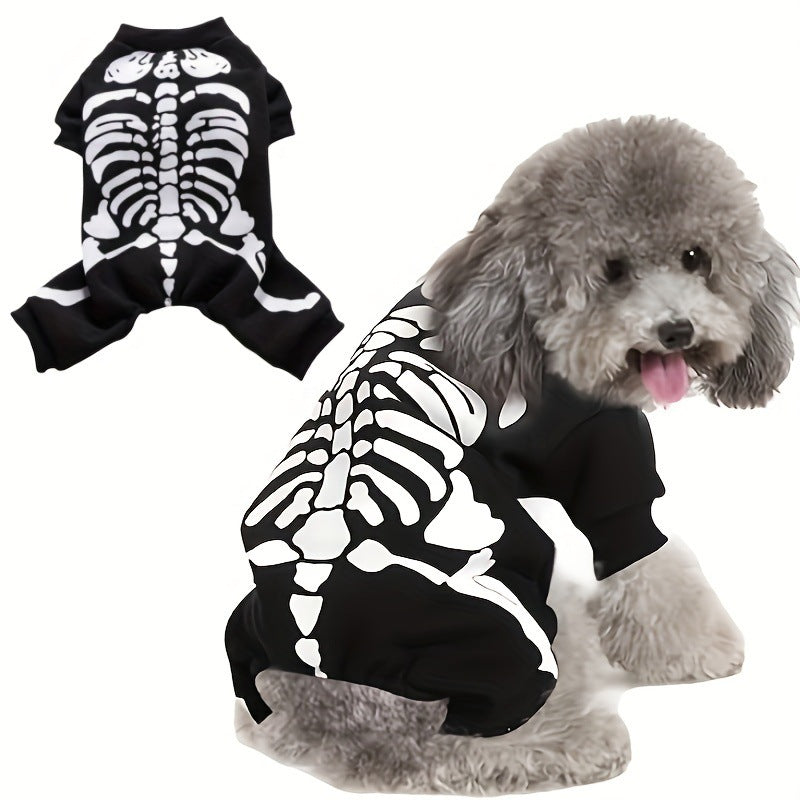 Halloween Skeleton Pet T-Shirt