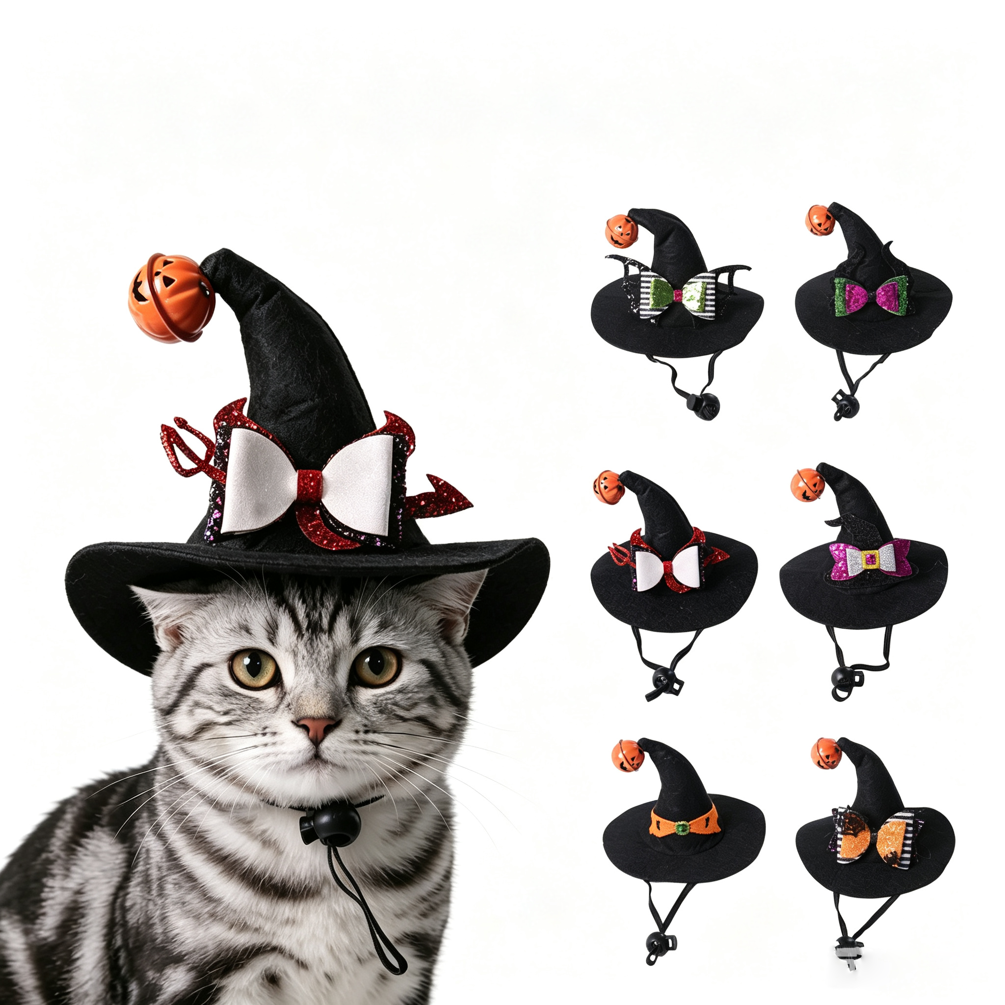 Halloween Pet Witch Hat