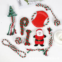 Christmas‑themed interactive pet toy