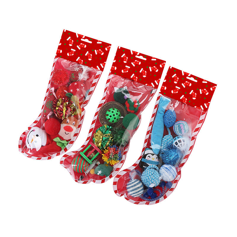 Christmas Stocking Cat Toy