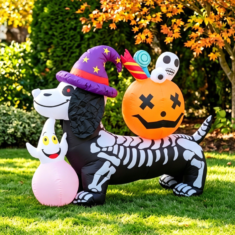 Halloween Scary Light-Up Inflatable Decor
