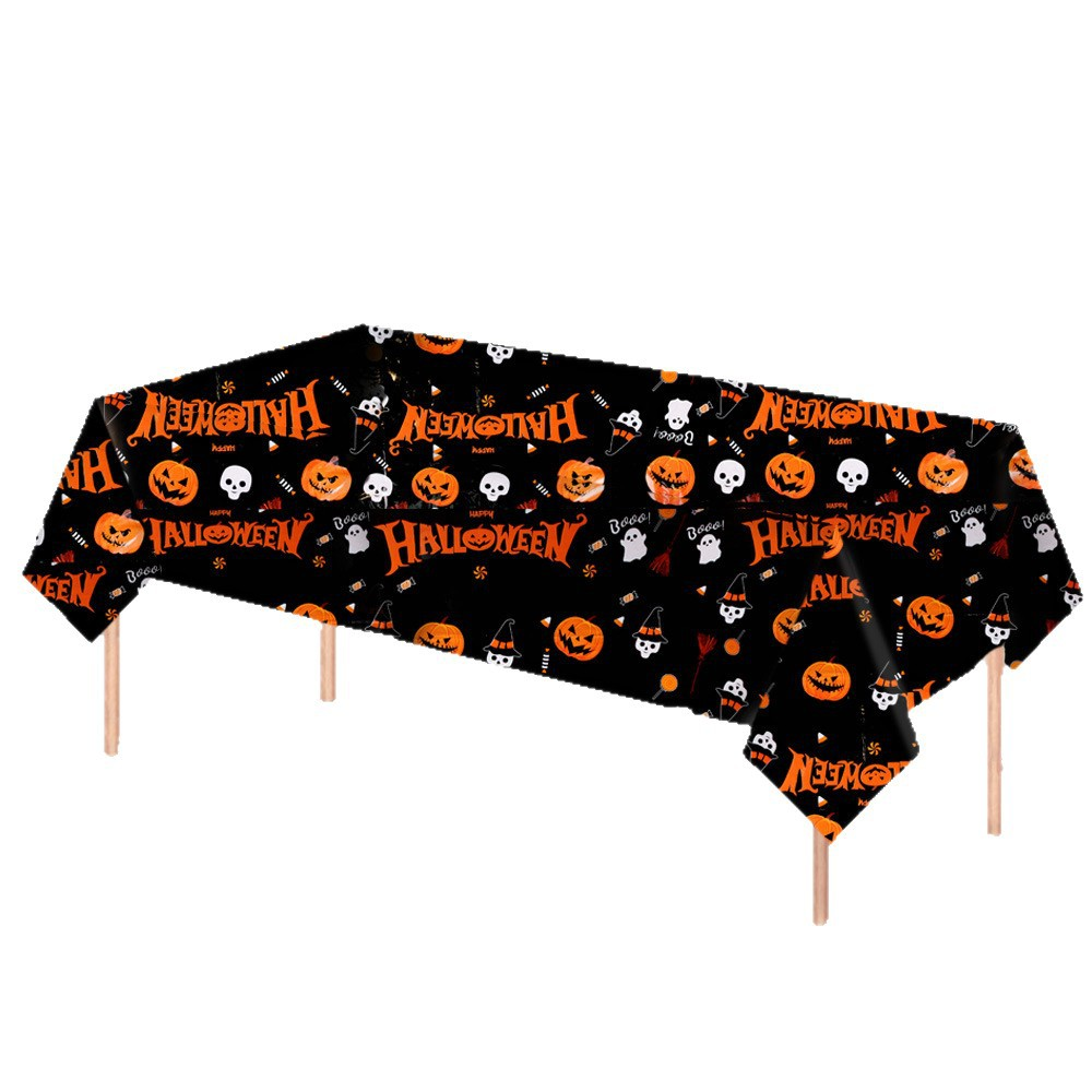 Halloween Disposable PE Table Cover