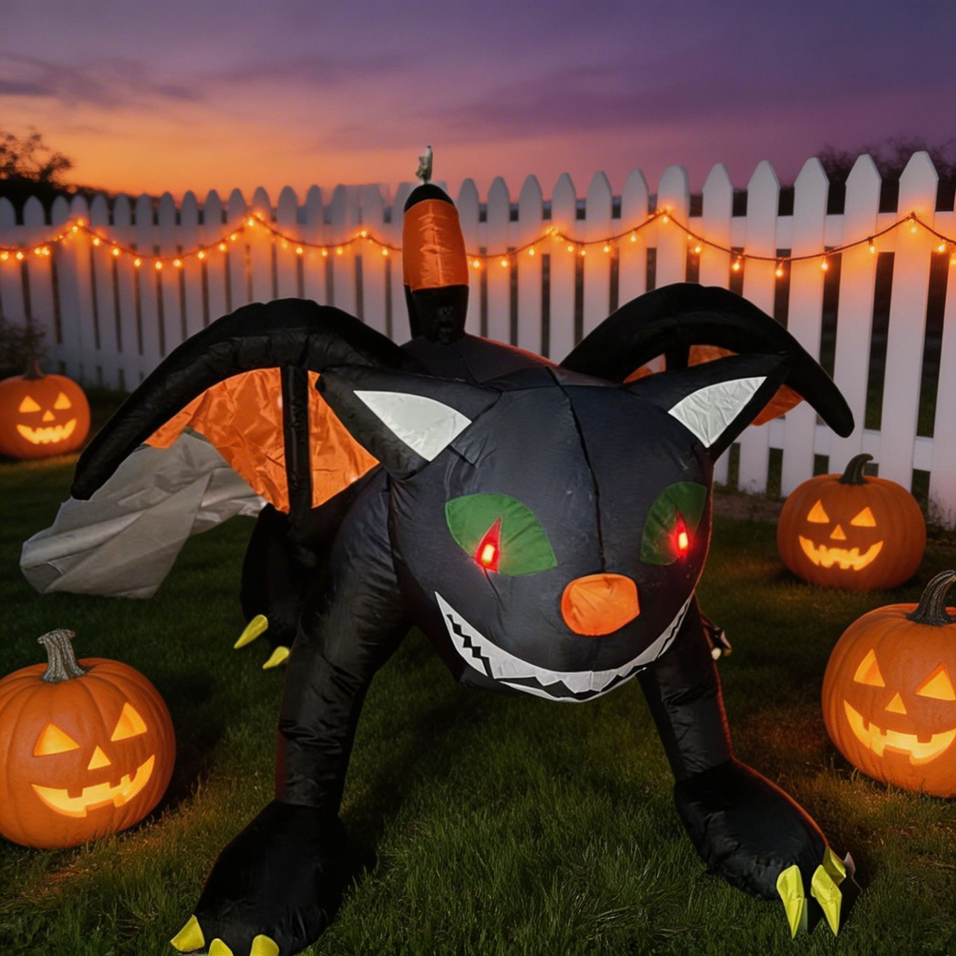 Halloween Scary Light-Up Inflatable Decor