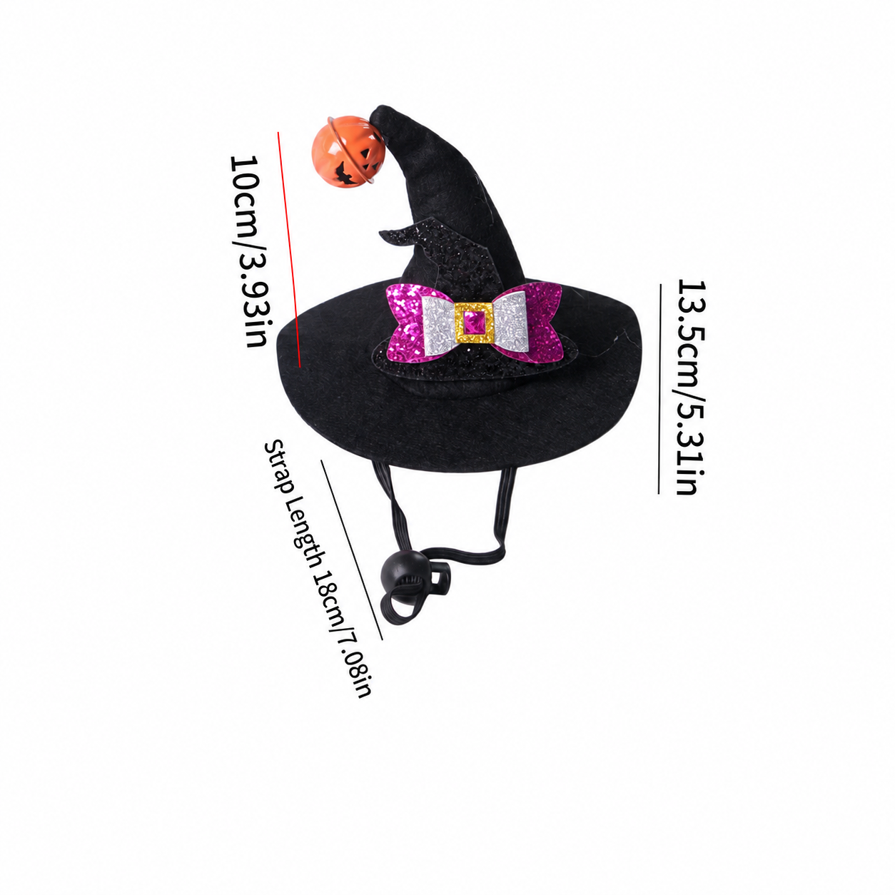 Halloween Pet Witch Hat