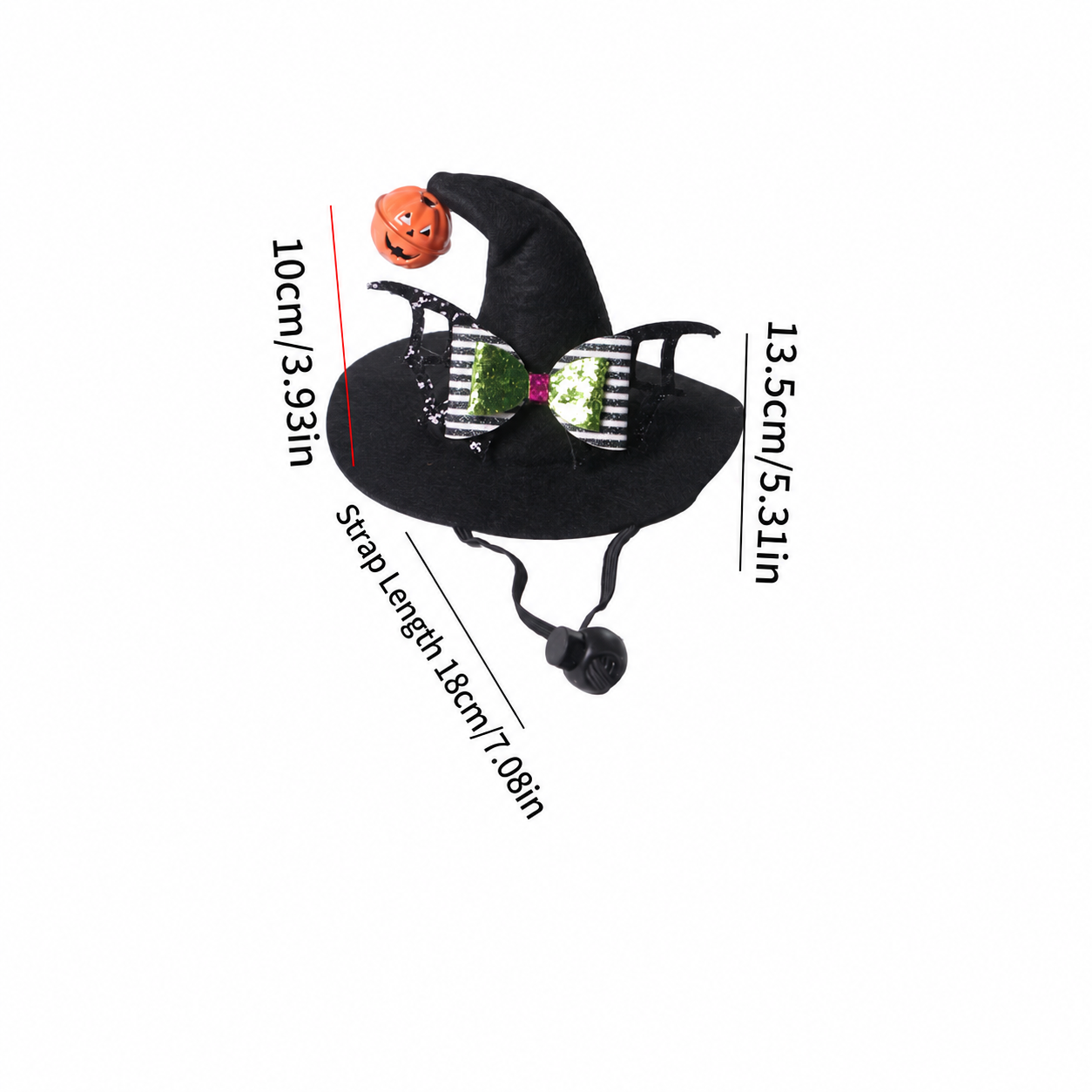 Halloween Pet Witch Hat