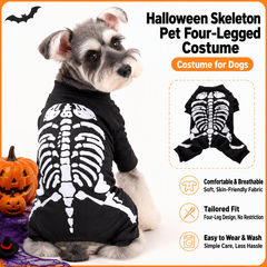Halloween Skeleton Pet T-Shirt