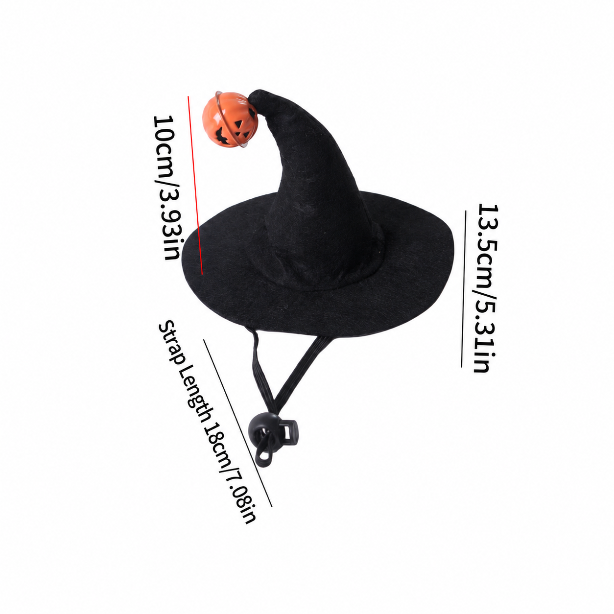 Halloween Pet Witch Hat